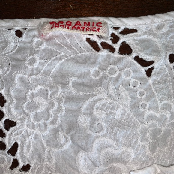 Organic John Patrick White Lace top - Picture 13 of 16